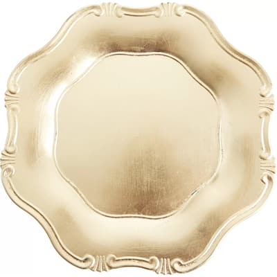 Gold Baroque Charger