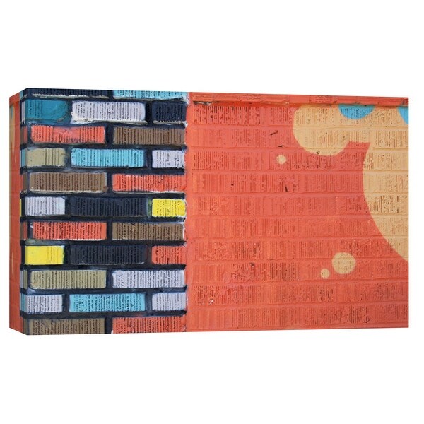 PTM Images 9-102158 PTM Canvas Collection 8" x 10" - "Alberta Wall" Giclee Patterns and Designs Art Print on Canvas