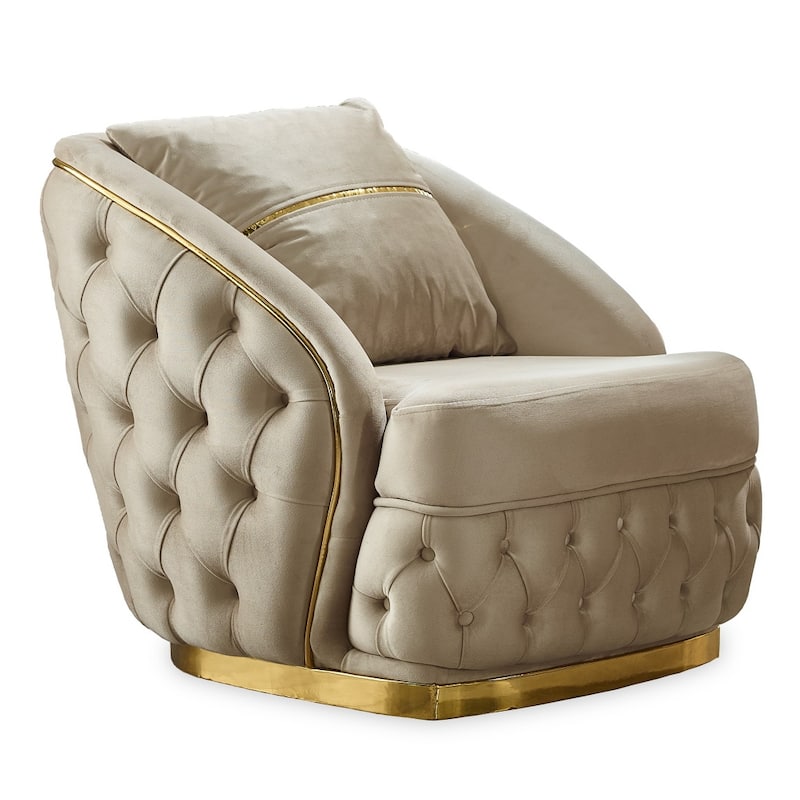 Kayo 4 Pieces Living Room Sets 1 Sofa 1 Loveseat 2 Chair