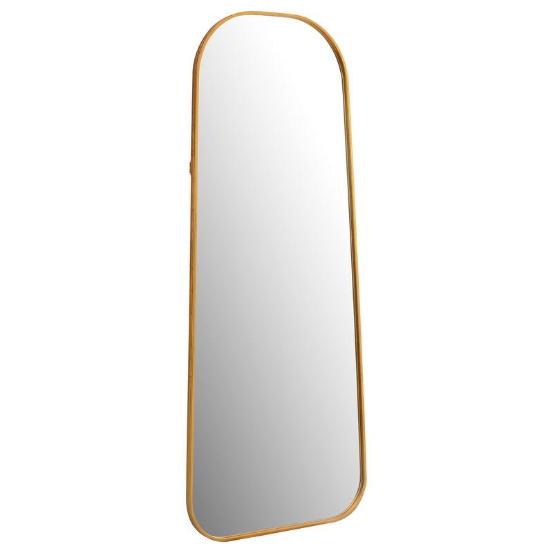 Simeon Full Length Floor Mirror Antique Gold