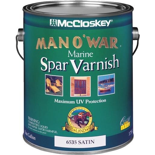 Shop Valspar Voc Satin Spar Varnish 080 0006535 007 Unit Gal