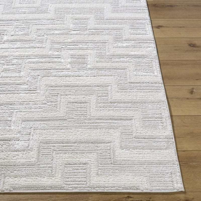 Livabliss Moroccan Wolly Stripe Area Rug
