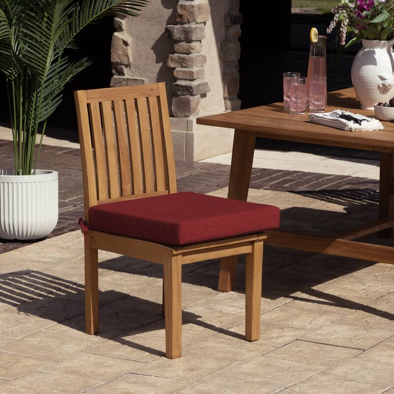 ARDEN Foam Outdoor Dining Seat Cushion, 19 x 19