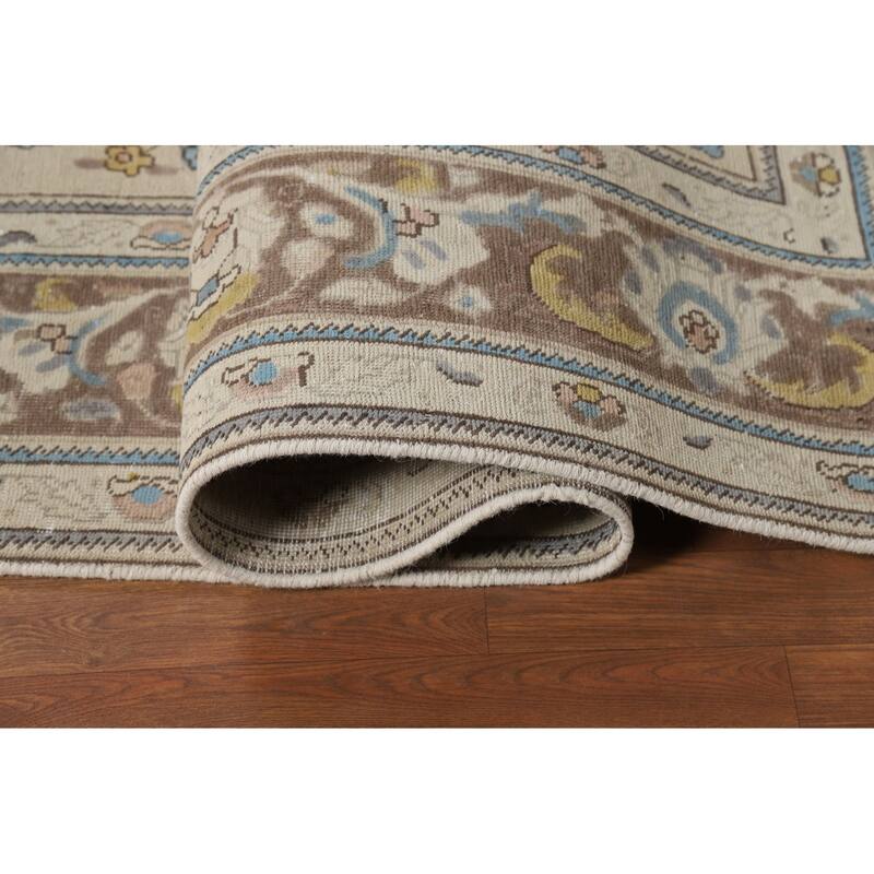 Tabriz Persian Area Rug Traditional Handmade Wool Carpet - 8'0"x 10'7"