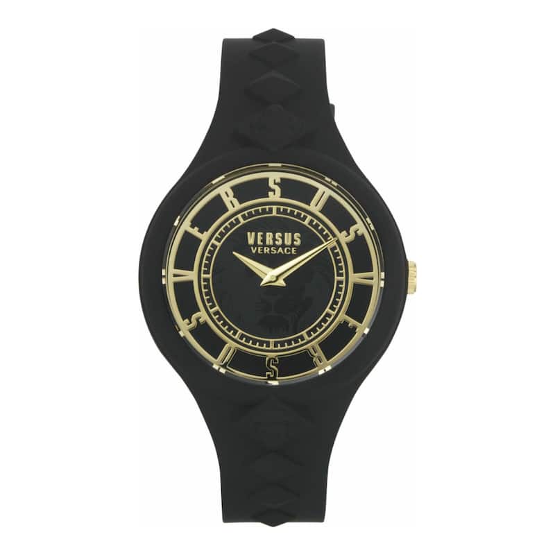 Versus Versace Fire Island Studs Strap Watch - Black