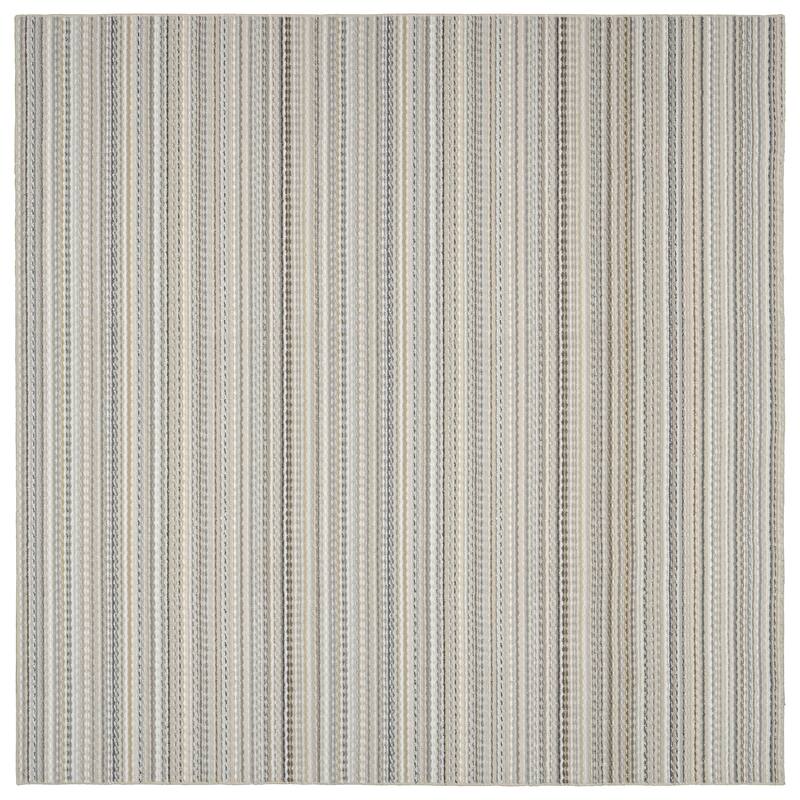 Garland Rug Carnival Striped Durable Indoor Area Rug