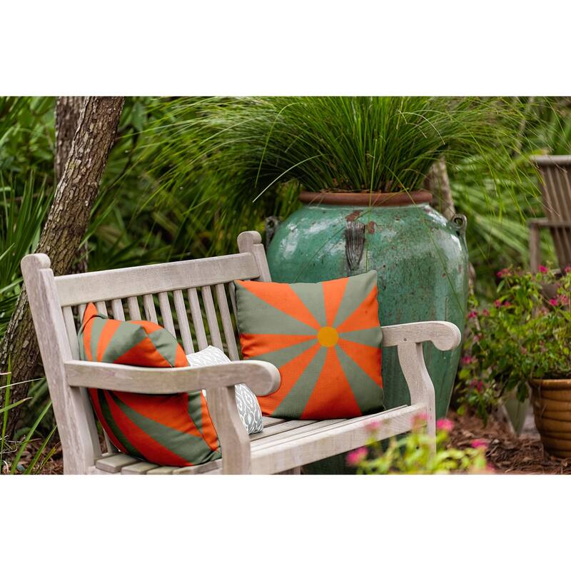 Sunshine Indoor/Outdoor Throw Pillow