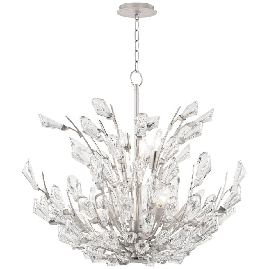 Hudson Valley Lighting Tulip 9 Light 28" Wide Crystal Chandelier