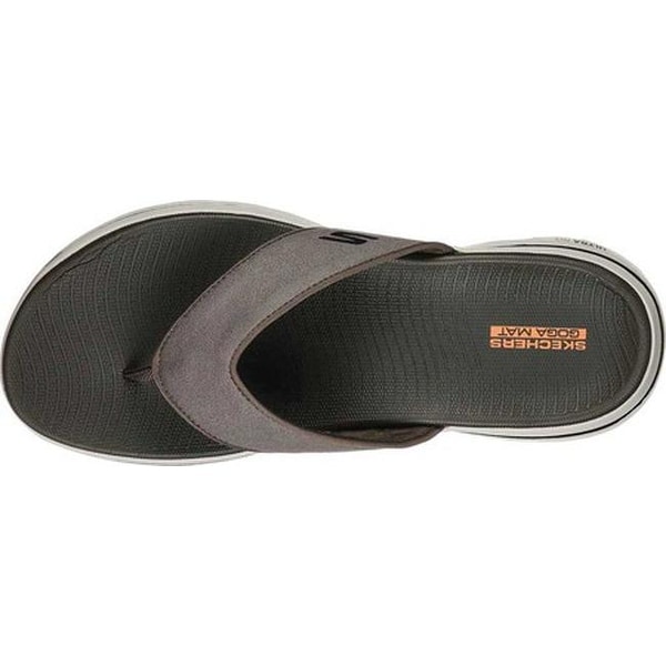 skechers go walk flip flops mens