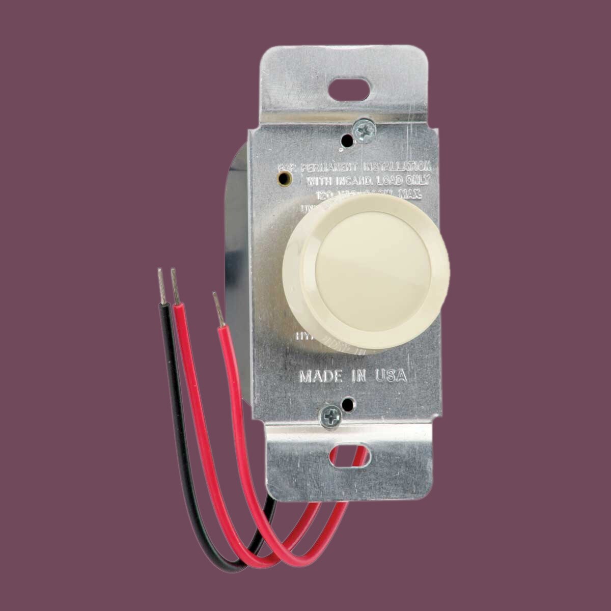 Switchplate Light Switch Double Throw Dimmer