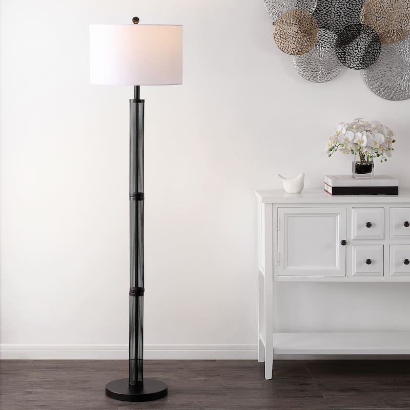 SAFAVIEH Lighting 65-inch Jeyne Floor Lamp - 19" W x 19" D x 65" H