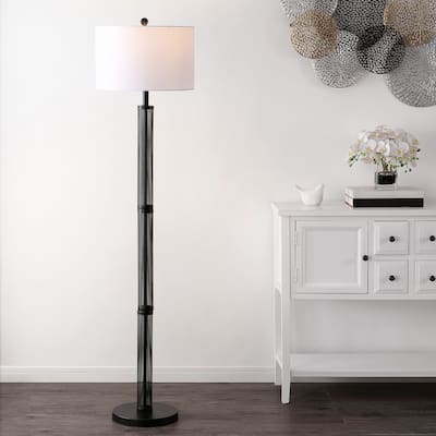 SAFAVIEH Lighting 65-inch Jeyne Floor Lamp - 19" W x 19" D x 65" H
