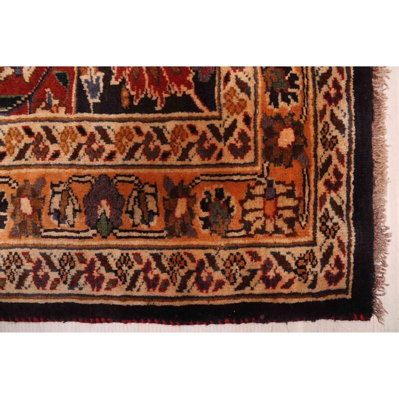 ECARPETGALLERY Hand-knotted Andelz Red Wool Rug - 4'9 x 8'2