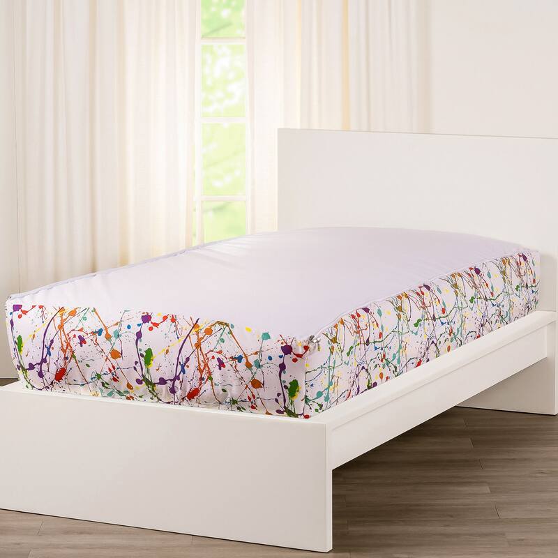 Siscovers Splashed and Splattered Bunkie Deluxe Zipper Bedding Set