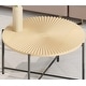 preview thumbnail 9 of 22, Crafted Wood Radial Pattern Coffee Table Set