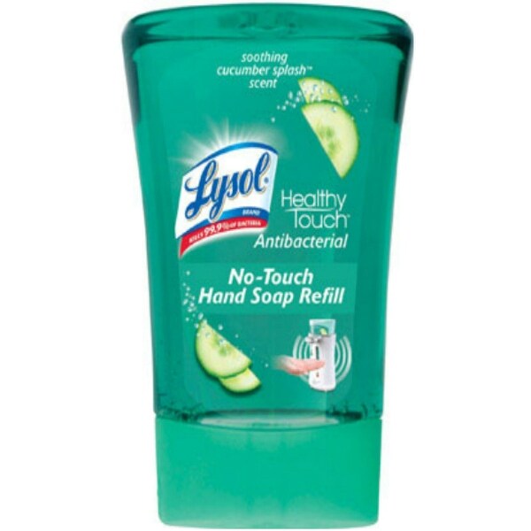 Lysol 1920000062 Antibacterial Hand Soap Refill, Cucumber Splash, 8.5 Oz.