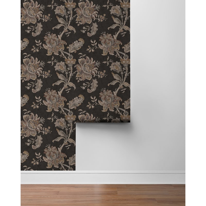 NextWall Anelda Jacobean Peel and Stick Wallpaper