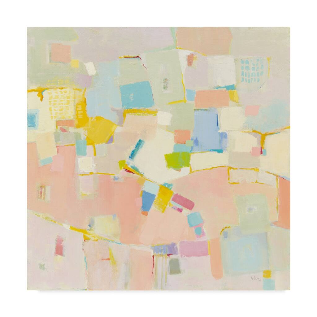 Phyllis Adams 'Block Party' Canvas Art