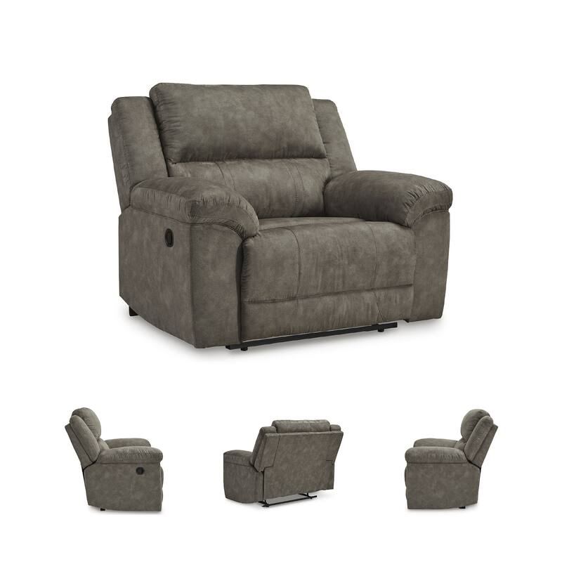 Signature Design by Ashley Laresview Brown Oversized Recliner