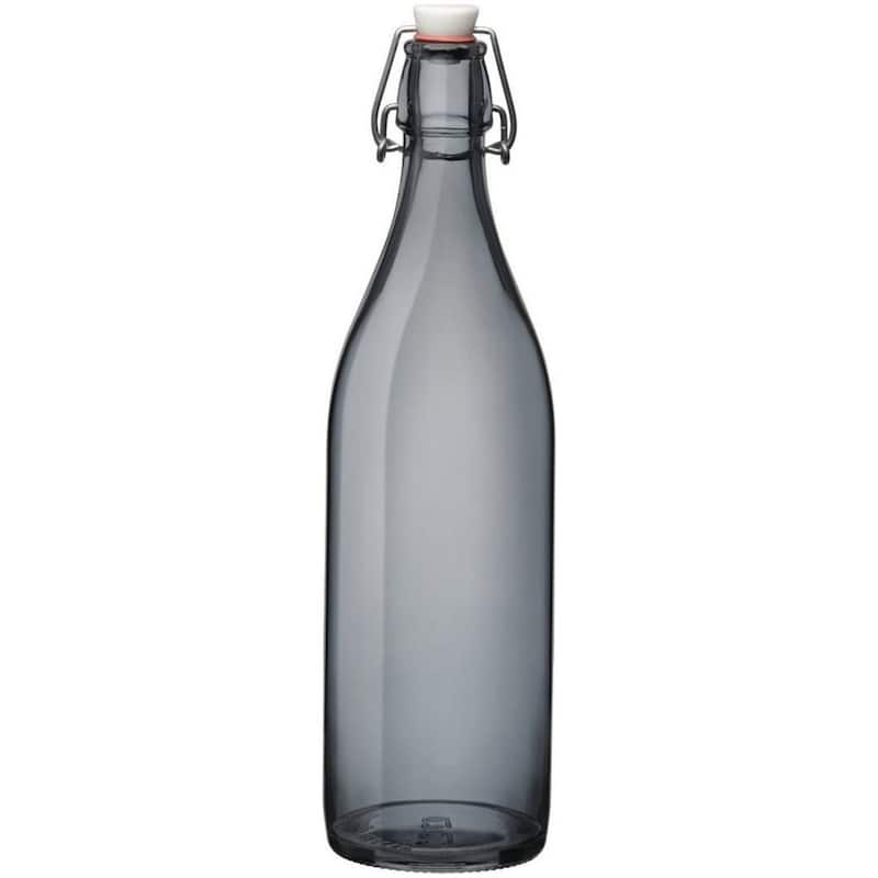 Bormioli Rocco Giara Beverage Bottle with Clamp Lid