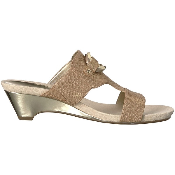 anne klein teela wedge sandal