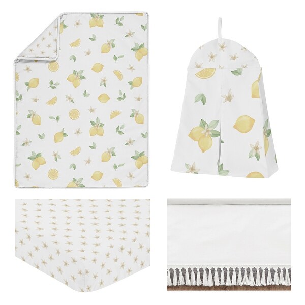 lemon crib sheets