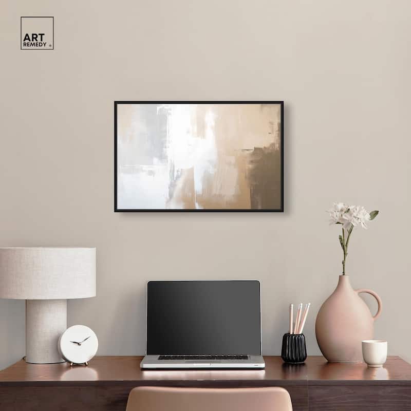 Solace in Softness I Canvas by Art Remedy