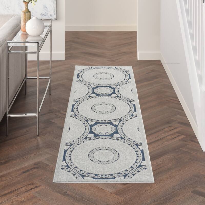 Nourison Calobra Boho Medallion Indoor Outdoor Area Rug