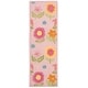 preview thumbnail 13 of 16, SAFAVIEH Handmade Kids Quartina Floral Wool Rug 2'3" x 7' Runner - Pink - Runner