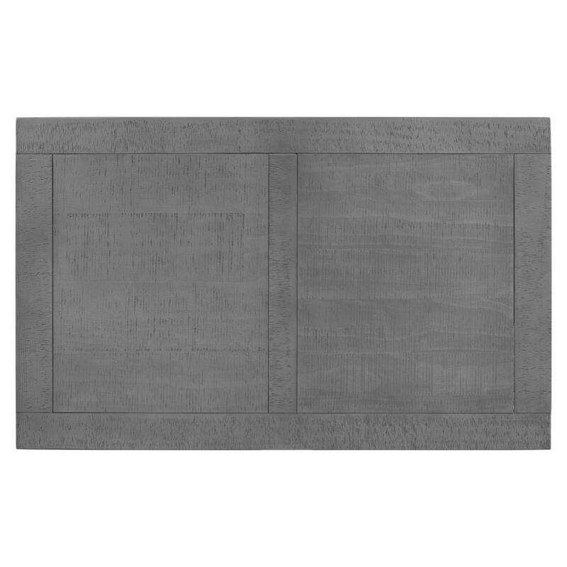 Vintage Coffee Table Featuring Artistic Vase Column Legs & Pine Veneer for Timeless Charm, Suitable for Living Room