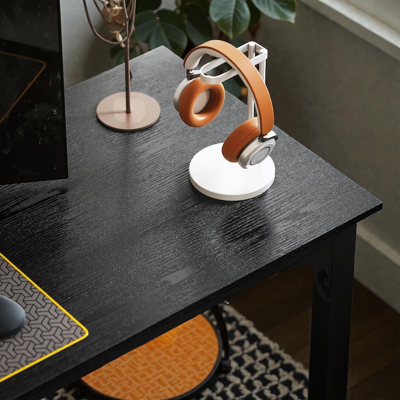 70 Inch Industrial Computer Desk with Metal Legs, Large Desktop Office Desk for Home Office Study