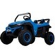 preview thumbnail 52 of 93, 24V 4WD Kids Electric UTV Ride-On Car, Dual Seat with Remote Control, Easy-Drag System, Soft Brake & Spring Suspension