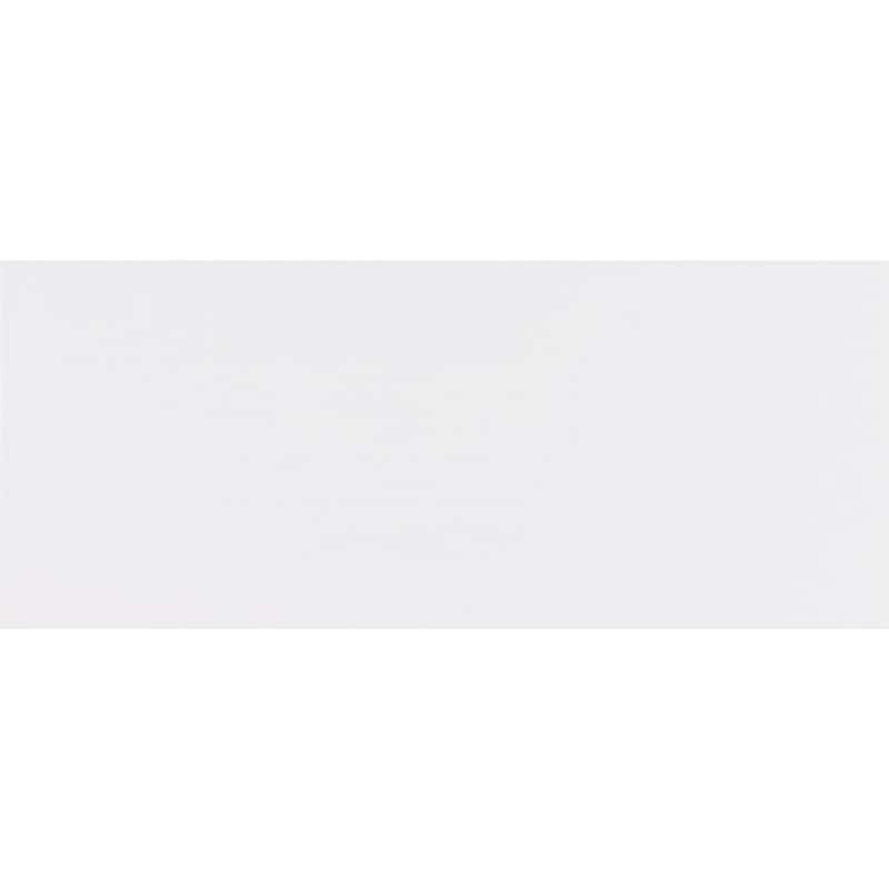 Brisbane 12x40 Polished Marble Look Ceramic Wall Tile - Large Format - 4 x 4 Sample - Blanco