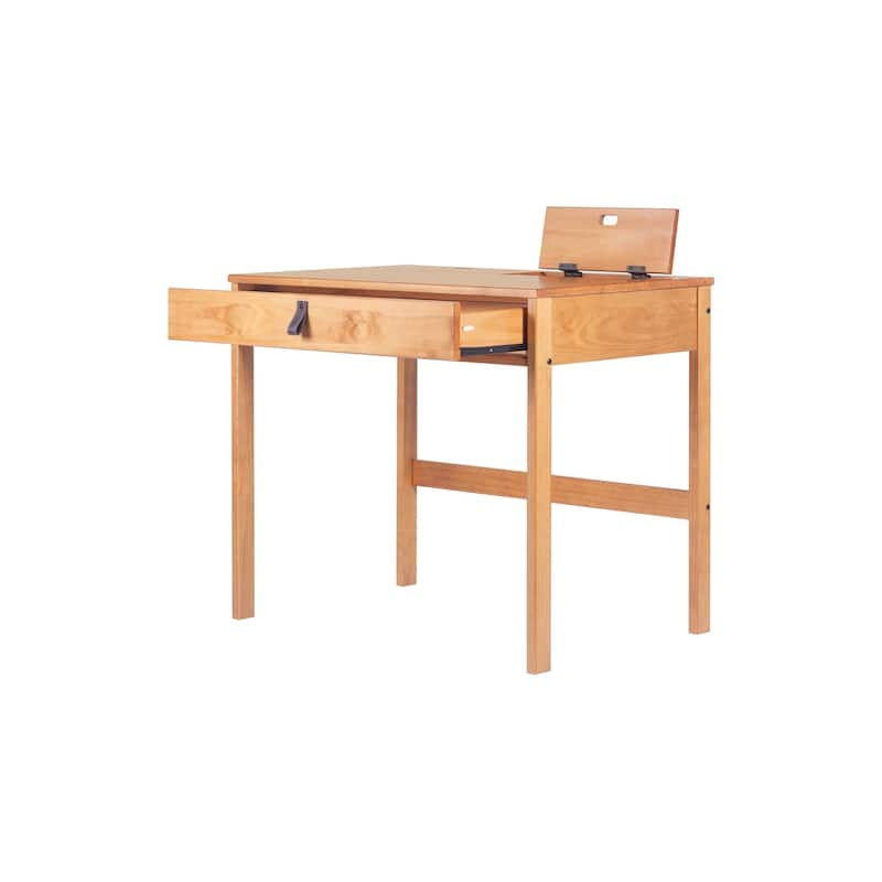 Copper Grove Rivne Modern Sturdy Home Office Wood Desk with Drawers and Compartments