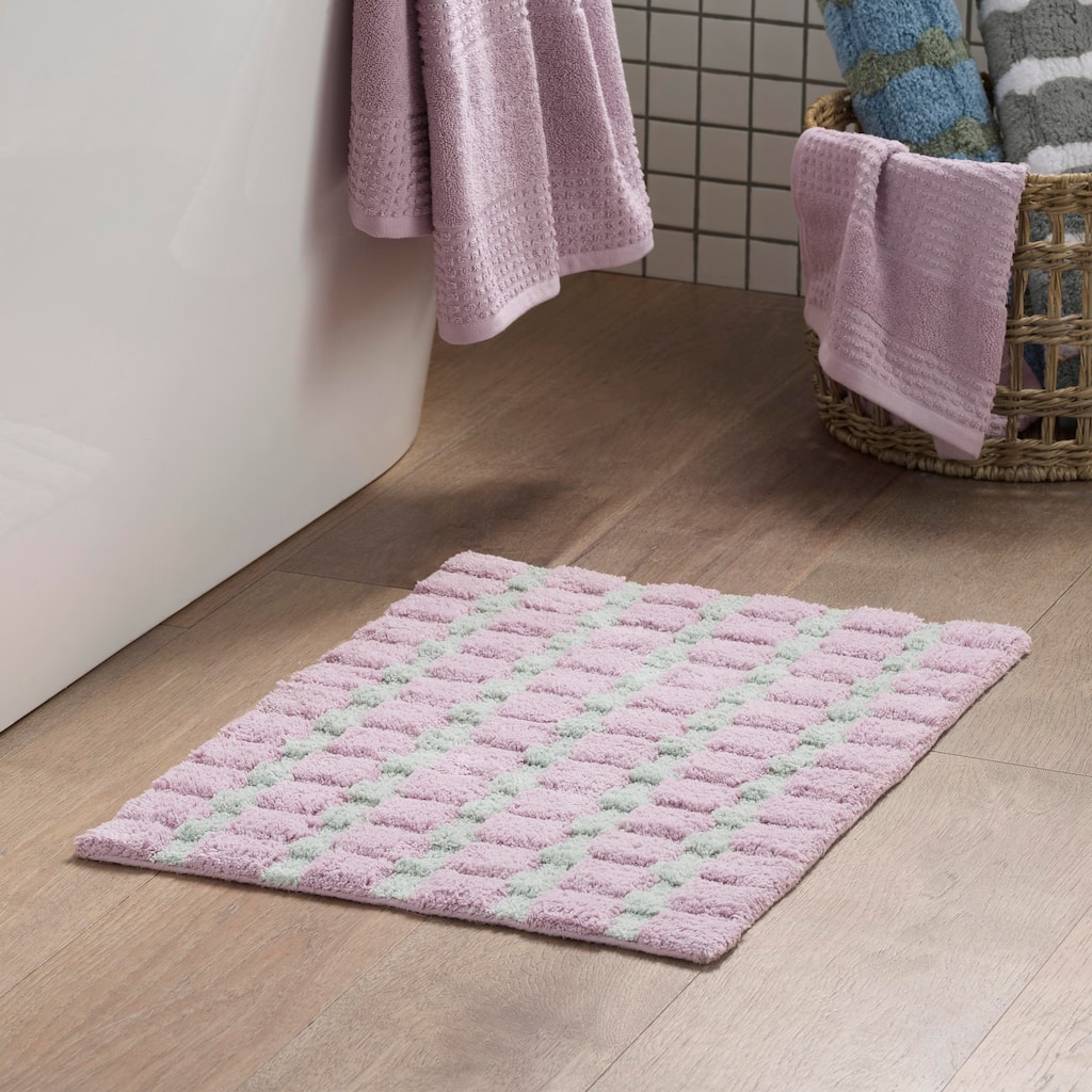 Martex Expression Sculpted Bath Rug Soft and Durable