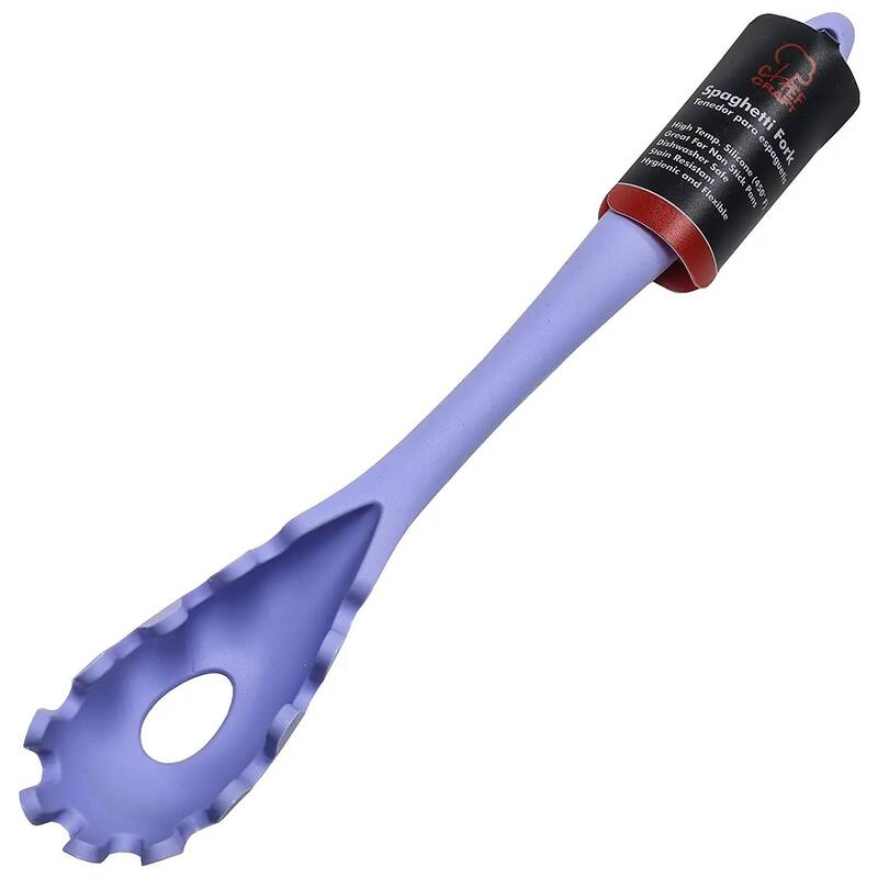 Chef Craft 11.5" Premium Heat Resistant Silicone Spaghetti Server / Pasta Fork