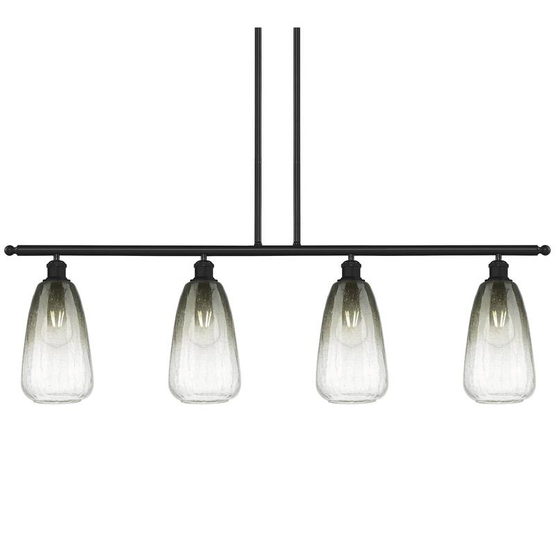 Innovations Lighting 516-4I-14-48 Brookhaven Almond Linear Brookhaven - Matte Black / Slate