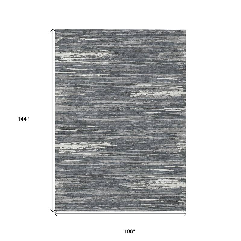 HomeRoots Striped Transitional Rectangle Outdoor Rug