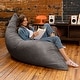 preview thumbnail 24 of 95, Jaxx 5.5' Huge Bean Bag Floor Pillow and Lounger for Adults - Microsuede