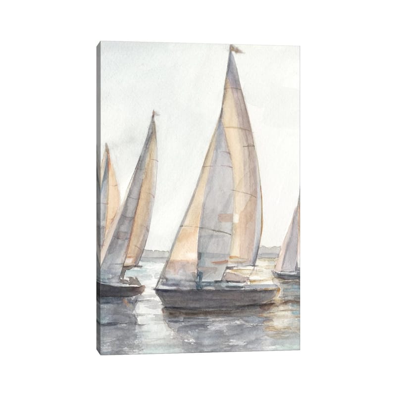 iCanvas "Plein Air Sailboats I" by Ethan Harper Canvas Print