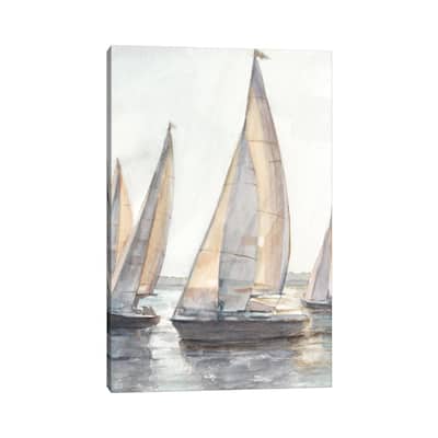 iCanvas "Plein Air Sailboats I" by Ethan Harper Canvas Print