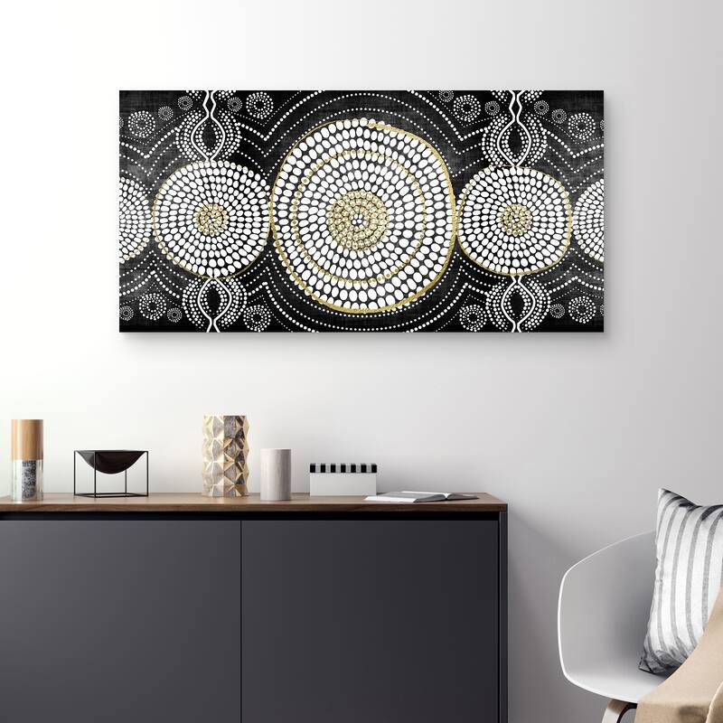 Tribal Panel by Nikki Chu Canvas Art Print
