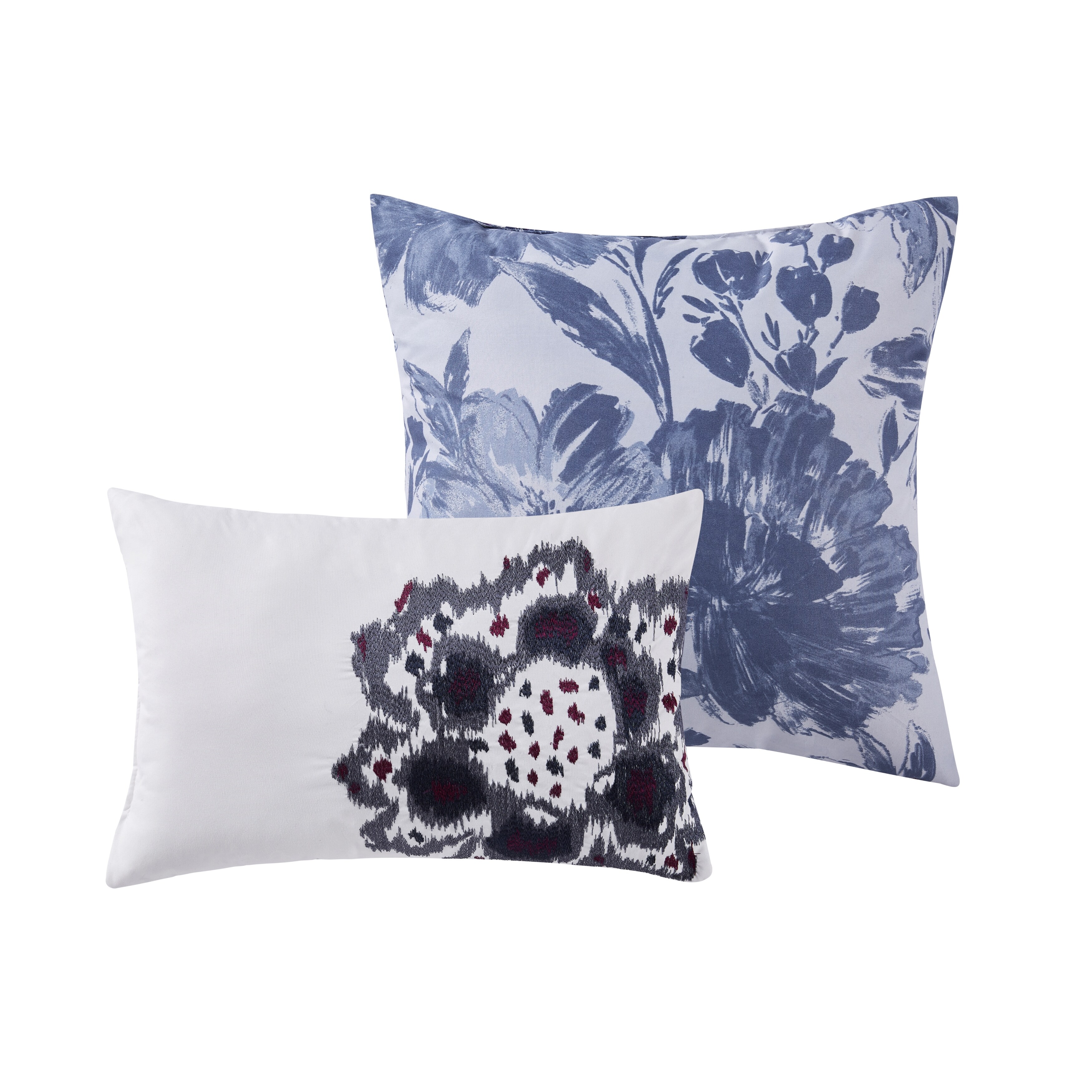 VCNY Home Danny Reversible Blue Floral Comforter Set - On Sale - Bed Bath &  Beyond - 36620363
