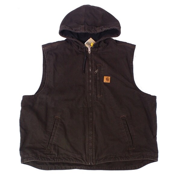 carhartt vest with hoodie
