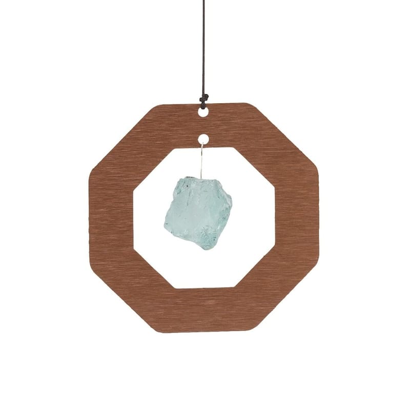 Zen Crystal Chime 22" - Bronze