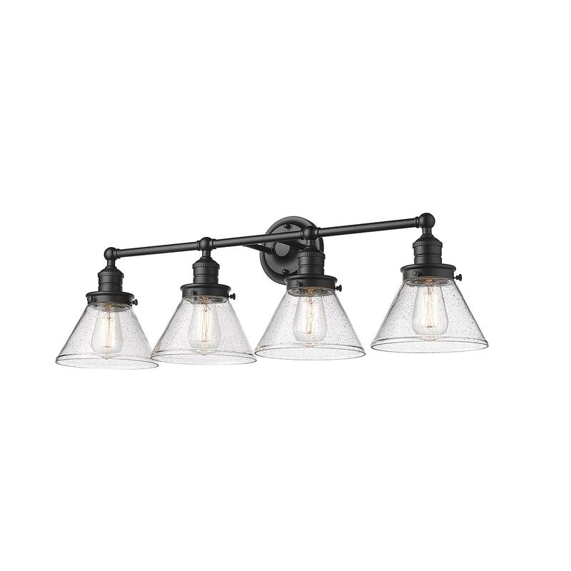 Millennium Lighting Eyden 2 Light Vanity Light with Clear Seedy Glass Shades