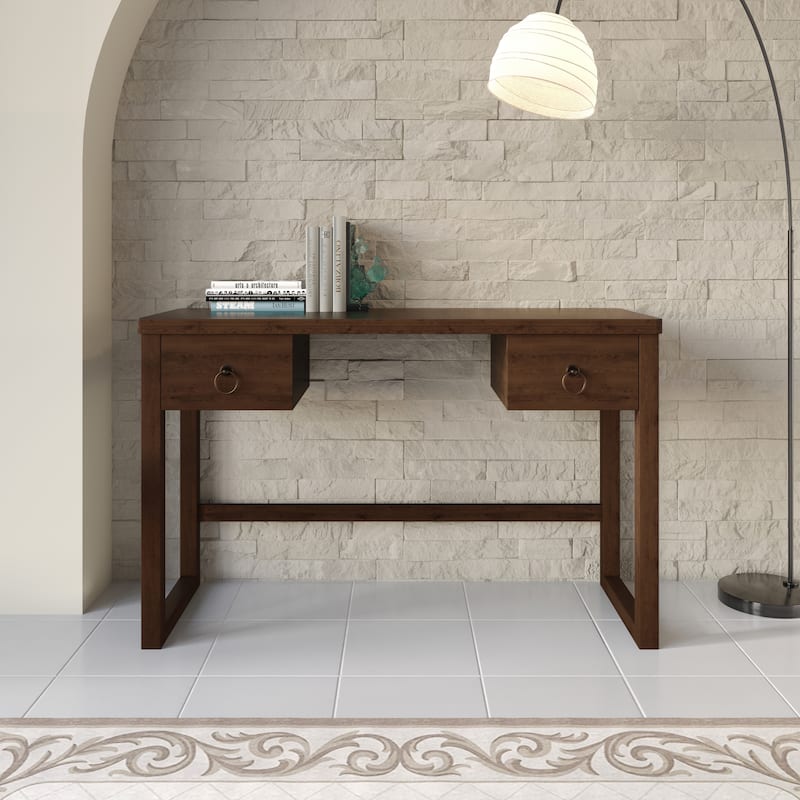 Clayfell Dario Wood Desk - 10' x 14' - Brown