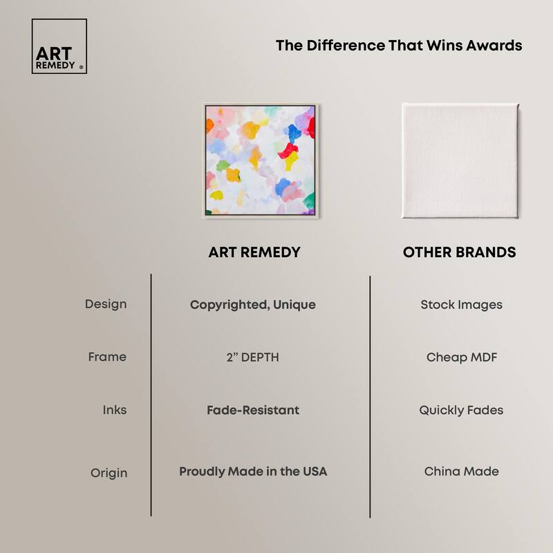 Colorfield Patches I Canvas by Art Remedy