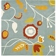 preview thumbnail 43 of 43, SAFAVIEH Handmade Soho Ingken Floral N.Z. Wool Rug 6' Square - Light Blue/Multi - Square