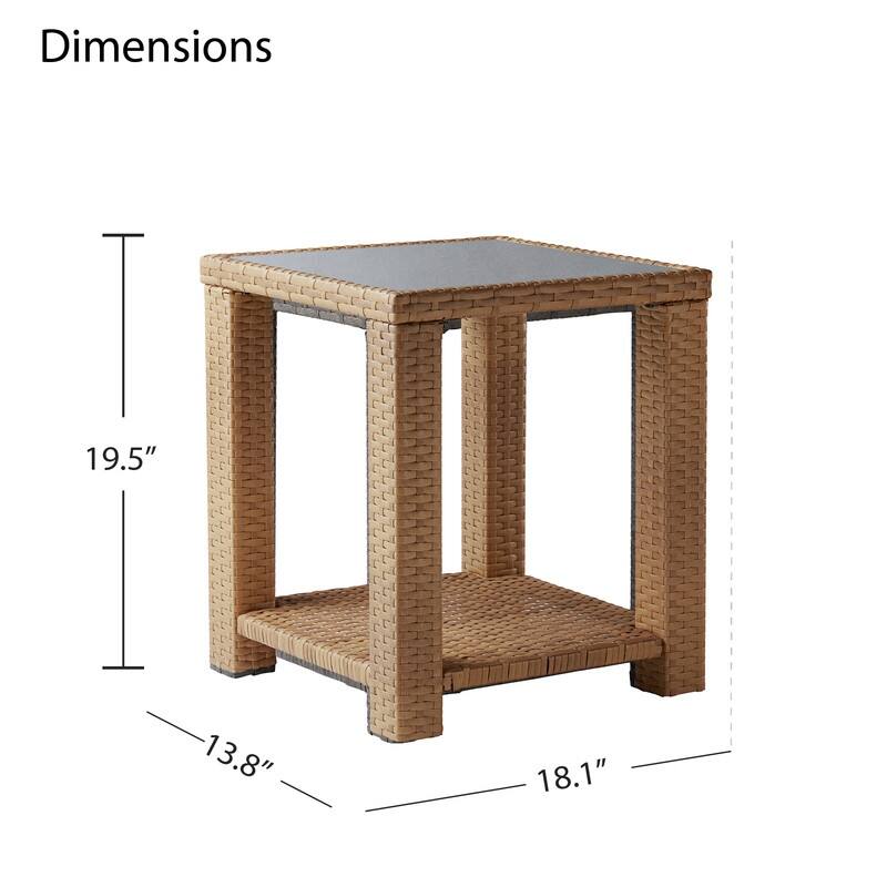 Oakley Outdoor Wicker Patio Furniture Swivel Chair